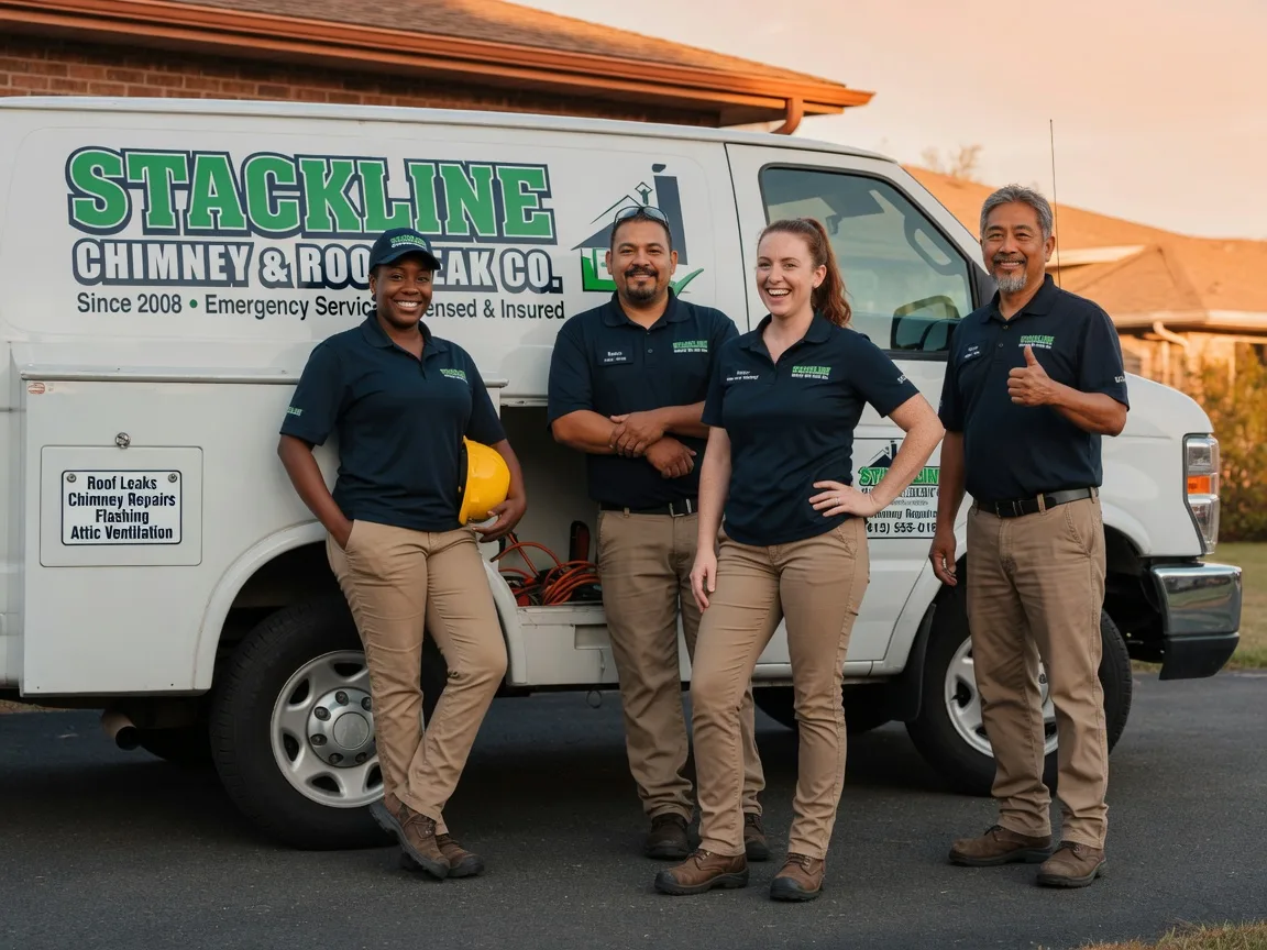 Chimney flashing repair company in Vina, CA